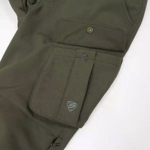 Nouveautés Personnalisées Printemps-Été : Pantalon Décontracté Homme en Coton Respirant, Coupe Droite, Taille Mi-Haute avec Cordon de Serrage, Couleur Unie, Écologique et Coupe-Vent - Product Image 5