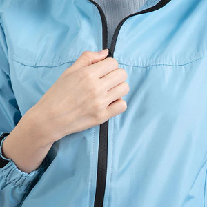 Custom Logo Woven Windbreaker <b>Jacket</b> for Women Customized Color Block <b>Lightweight</b> Waterproof Breathable <b>Ladies</b> <b>Jacket</b> Low MOQ - Product Image 4