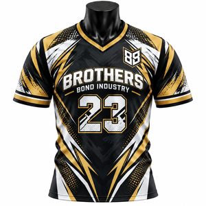 mens red white <b>navy</b> soccer jersey wholesale breathable polyester retro gym t shirt sublimated team uniform <b>tops</b> sportswear kit - Product Image 2