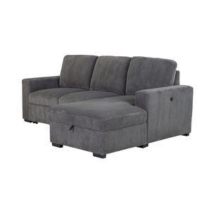 Divano Componibile Melody Grigio per Soggiorno Senza Letto Estraibile - Product Image 2