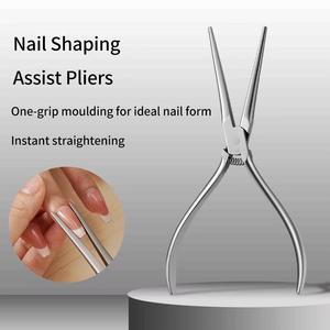 Outil professionnel pour ongles en acier inoxydable, mâchoire plate, ouverture large de 12.5mm, pointe pointue pour le soin des ongles des doigts, utilisation pour adultes - Product Image 2