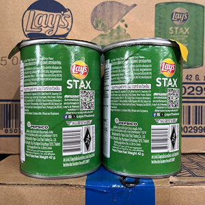 <b>Sour</b> Cream Onion Potato Chips Halal 42g Lays Stax Brand Creamy Snack Competitive Price Bulk Supply Export - Product Image 4