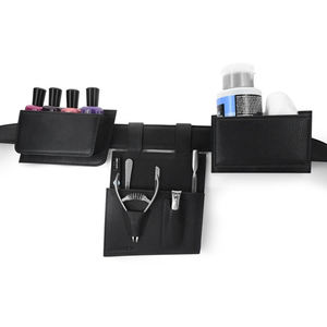 Système de ceinture en cuir 4 pièces avec poche pour barre de pédicure - Vente flash |   Organisateur en cuir de vache véritable |   Petite taille personnalisable - Product Image 1