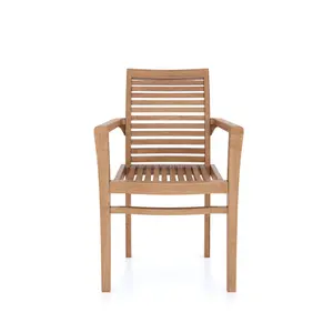 Ensemble de salle à manger ovale extérieure commerciale moderne mobilier de restaurant en bois massif pour Club Hotel Villa Hall - Product Image 5