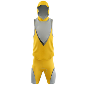 OEM Wholesale High Quality <b>Compression</b> Wear 7v7 Football Uniform Fully Polyester Heat-Transfer Printed Breathable Sleeveless - Product Image 3
