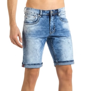 Pantalones cortos casuales para hombre 100% algodón con tela de 220 gramos, pantalones cortos personalizados de alta calidad para hombre, color sólido, cómodos. - Product Image 1