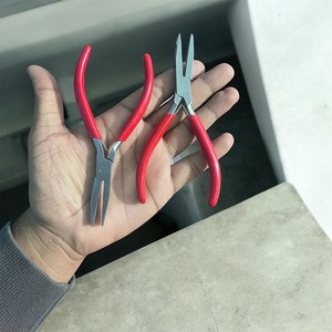 Flat <b>Nose</b> Pliers Smooth Jaws Jewelry Making Wire Bending Forming Tool ZetomedPro - Product Image 6