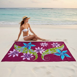 Luxury Tropical Beach <b>Sarong</b> for Women Elegant Long Pareo Wrap Skirt Breathable Rayon Swim Cover Up Stylish Summer Resort Wear - Product Image 5