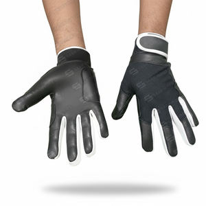 Balle de baseball d'entraînement en cuir de haute qualité, professionnelle, robuste, personnalisée, souple, légère, respirante, antidérapante et ambidextre - Product Image 1