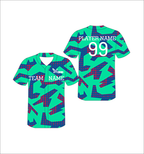 Maillot de baseball personnalisé sublimé, entièrement boutonné, uniformes d'équipe personnalisés, vêtements de sport respirants pour hommes, chemise à séchage rapide - Product Image 1