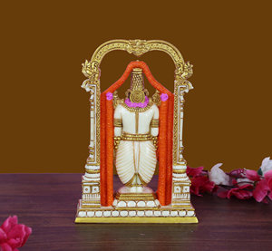รูปปั้นจิอัลจิเรซินทำมือรูปปั้น prabhavali arch. Venkateswara Idol รูปปั้นตกแต่งบ้านจิตวิญญาณ nirmala - Product Image 6