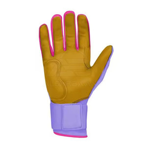 Gants de frappeur de baseball en cuir de haute qualité, best-sellers, pour la sécurité des mains - Product Image 4