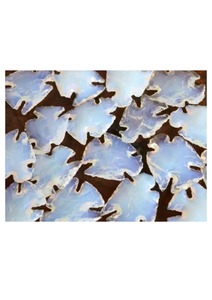 Figurine d'oiseau en opalite bleue artisanale – Décoration d'intérieur en pierres précieuses faite à la main, cadeau artisanal, vente en gros - Product Image 2