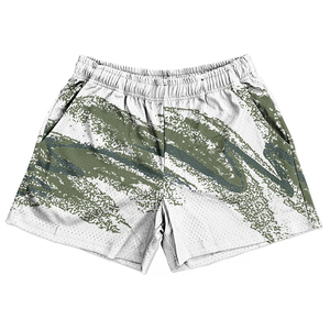 Shorts de Malla Sublimados 100% Poliéster para Hombre, para Natación, Running, Playa, Uso Casual, Diseño Personalizado, Secado Rápido - Product Image 4