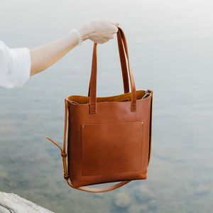 Custom Fashion Women's Genuine Leather Tote <b>Bag</b>-Water Resistant Large Capacity Messenger & Crossbody Shoulder <b>Bag</b> - Product Image 2