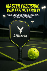 Meilleure pagaie de pickleball légère LIBOTAI avec des matériaux en verre et en fibre de carbone, capacité inférieure à 1 kg, modèle REX90, toutes saisons - Product Image 6