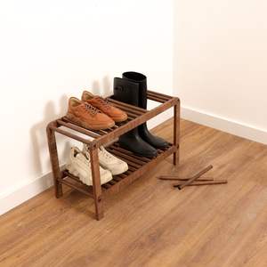 Ensemble de petites étagères à chaussures en bois faites à la main |   Meilleur fini |   Artisanat de qualité fait main |   Meilleur prix d'usine - Product Image 1