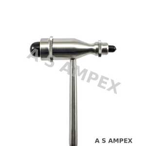 Martillo de Reflejos Manual en Oferta, Martillo de Percusión Troemner de 23 cm, Acero Inoxidable de Alta Calidad, Certificado CE, Instrumentos Neurológicos - Product Image 3