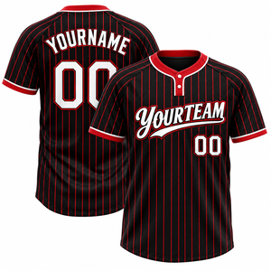 Uniforme de Béisbol al Por Mayor de Fábrica, el Más Vendido, 100% Poliéster, Diseño Personalizado, Camiseta de Béisbol para Hombre, Jersey de Béisbol Personalizado - Product Image 1
