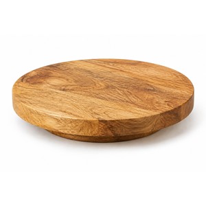 Plateau tournant pour condiments en bois de manguier, vente en gros |   Fabriqué à la main en Inde - Product Image 1