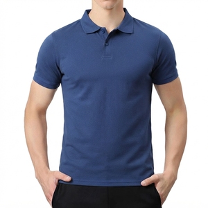 Polo classique pour homme en coton doux et respirant, polo de golf avec logo personnalisé, polo tendance pour homme, polo en coton premium uni - Product Image 1