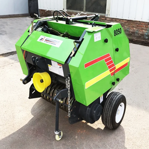 Presse à balles polyvalente pour foin et paille, mini-presse à balles pour tracteur, presse à balles rondes pour herbe - Product Image 3