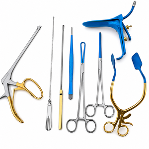 Juego de Instrumentos de Obstetricia y Ginecología: Espéculo, Pinzas, Retractores Leep, Cureta Kevorkian Manual, Clase I, Certificado ISO13485 - Product Image 1