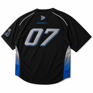 Maillot de baseball Tokyo Night Transit pour garçons, manches courtes, anti-humidité, en mesh, uniforme, imprimé en relief, coupe classique, antibactérien - Product Image 6