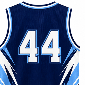 Características de Rendimiento Premium, Producción de Camisetas de Baloncesto Bordadas, Exportador de Camisetas de Baloncesto con Impresión Profesional para el Día del Partido - Product Image 4