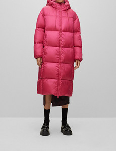 Premium Fabric Knitted <b>Waterproof</b> Custom Embroidery Cold Weather Jacket Wholesale Women <b>Winter</b> Puffer <b>Coat</b> - Product Image 1