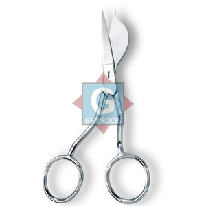 Ciseaux à bec de canard manuels avec logo personnalisé, à double pointe, en acier inoxydable, instruments chirurgicaux pour usage hospitalier - Product Image 4