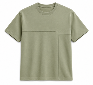Camiseta de Hombre, Cuello Redondo, Manga Corta, Corte Regular, Tejido de Punto, Informal, de Secado Rápido, Transpirable, Ecológica, Venta al Por Mayor, Premium - Product Image 1