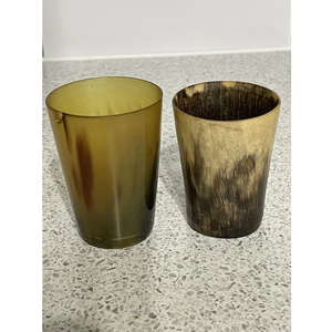 Vasos de cuerno de búfalo y vaca de la mejor calidad para el hogar y la cocina, exportados de la India, vasos de cerveza y vino de cuerno de búfalo, precio al por mayor. - Product Image 2