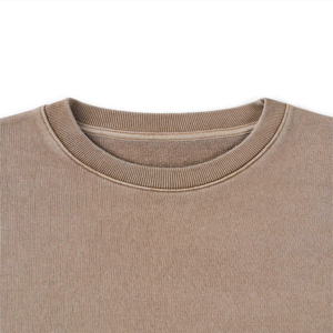 Sweat-shirt unisexe en molleton 100 % coton, col rond, coupe classique, manches longues, bordure contrastante, anti-plis, séchage rapide, avec strass - Product Image 3