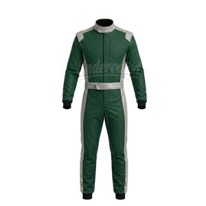 Racing Driver Performance Overalls <b>Full</b> <b>Body</b> Custom <b>Suit</b> Lightweight Breathable Material Reinforced Stitching Overall - Product Image 2