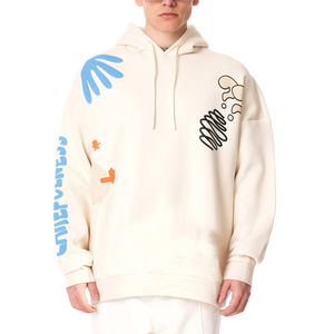 Sudaderas con capucha Glory Custom Drop Shoulder con estampado serigráfico, 100% algodón, calidad premium, sudadera con capucha estampada para ropa urbana, unisex. - Product Image 1