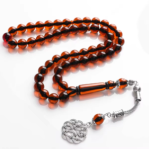 ลูกประคำอิสลาม วัสดุเรซิ่นใหม่ สร้อยข้อมือมุสลิม สร้อยข้อมือทัสบีฮ์ สร้อยข้อมือสำหรับสวดมนต์ เครื่องประดับคุณภาพสูง - Product Image 3