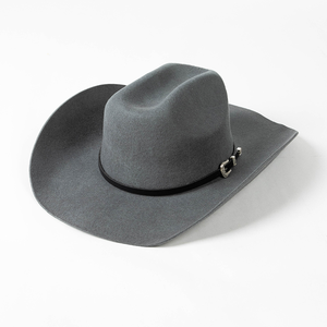 Nouveau Chapeau de Cowboy en Feutre de Laine à Large Bord avec Boucle de Ceinture, Tendance Automne Hiver, Chaud et Décontracté pour l'Extérieur - Product Image 4