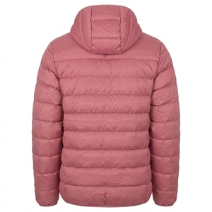 Veste d'hiver matelassée pour homme avec capuche, fermeture éclair intégrale, manteau isolé confortable pour l'extérieur et les occasions décontractées - Product Image 3