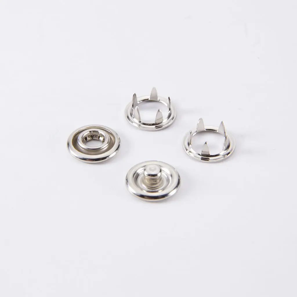 Taiwan Made Brass 9.5 Mm Snap Prong Button