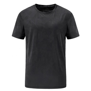 T-shirts décontractés de mode urbaine en gros, style hip-hop, 100 % coton, manches courtes, col rond, coupe classique pour hommes, personnalisables avec logo - Product Image 4