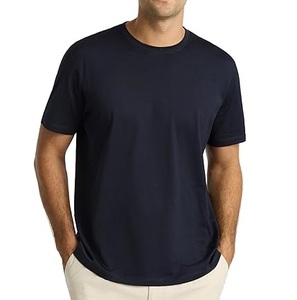 Camisetas de cuello redondo estilo streetwear para hombre, talla adulta, corte regular, transpirables, colores personalizados, camiseta oversize de cuello redondo para hombre - Product Image 1