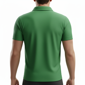 Vente directe d'usine - Polo homme de haute qualité 100% coton tricoté, décontracté, pour le golf, style streetwear. - Product Image 2