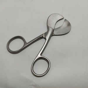 Ciseaux manuels pour cordon ombilical en acier inoxydable de classe II MEDIHEAL SURGICAL CORPORATION, lame large plate courbée pour usage chirurgical - Product Image 5