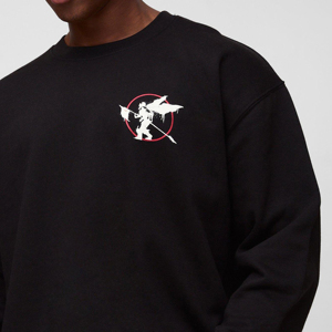 Sweat-shirt d'hiver personnalisé en molleton uni, 100 % coton, col rond, doublé, respirant, séchage rapide, OEM, décontracté, vente en gros - Product Image 4