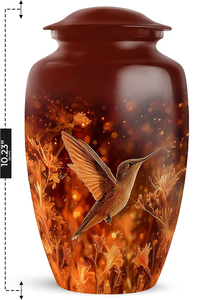 Urnas funerarias de latón para adultos, urnas hechas a mano para hombre y mujer, urnas decorativas de alta calidad. - Product Image 2