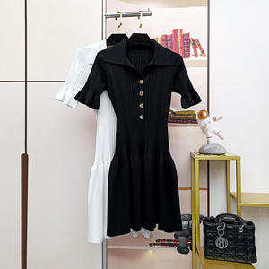 Vestido de Tenis para Mujer con Logotipo Personalizado, Transpirable, de Secado Rápido, con Cuello Plisado y Sujetador Incorporado, Ideal para Golf - Product Image 5