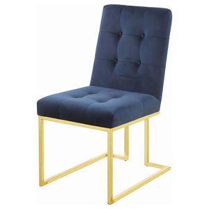 Set di 2 Sedie da Pranzo con Schienale Trapuntato, Imbottite per Comfort ed Eleganza al Tavolo da Pranzo - Product Image 4