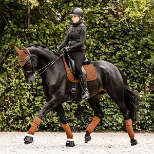 Almohadillas de Montar Ligeras OEM de Lona Lisa Teñida con Relleno de Poliéster y Forro Polar - Product Image 3