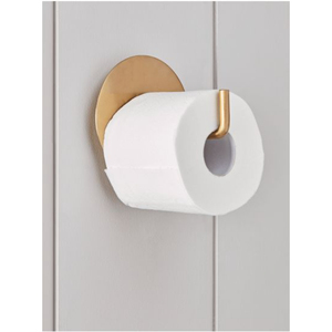 Porte-papier toilette mural élégant en laiton massif, finition dorée vintage, distributeur de rouleaux de papier avec quincaillerie décorative - Product Image 3